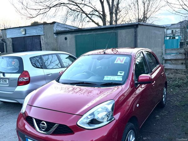 Nissan Micra Hatchback, Petrol, 2016, Red