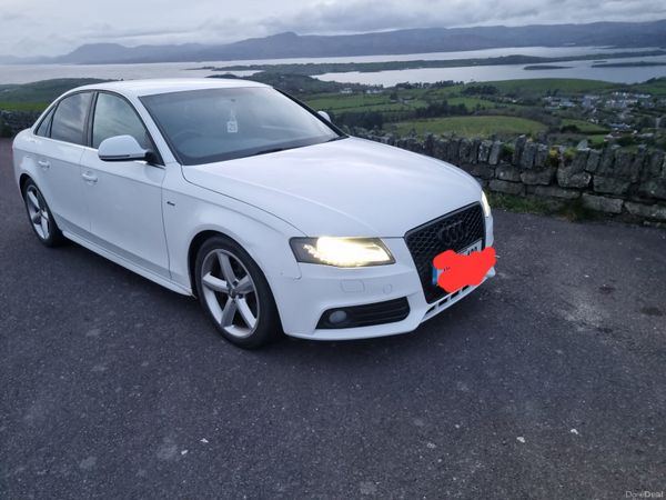 Audi A4 Saloon, Petrol, 2009, White