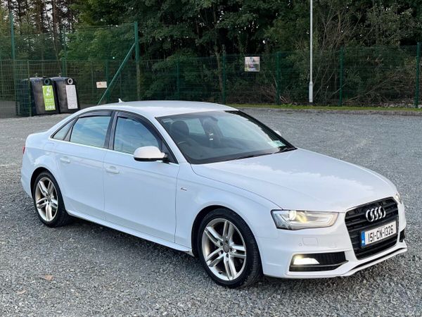 Audi A4 Saloon, Diesel, 2015, White
