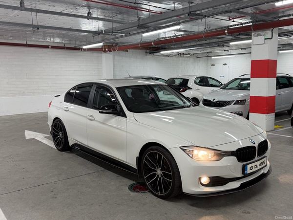 BMW 3-Series Saloon, Diesel, 2015, White