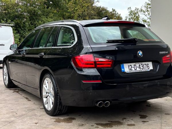 BMW 5-Series Saloon, Diesel, 2012, Black