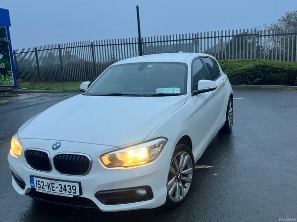 BMW 1-Series Hatchback, Petrol, 2015, White