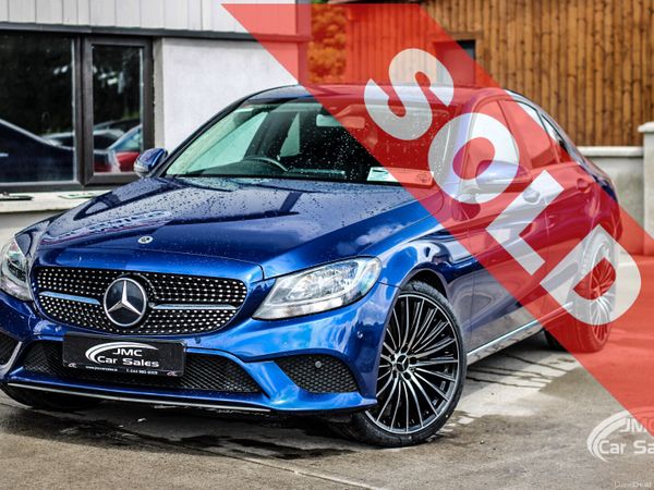 Mercedes-Benz C-Class Saloon, Diesel, 2019, Blue