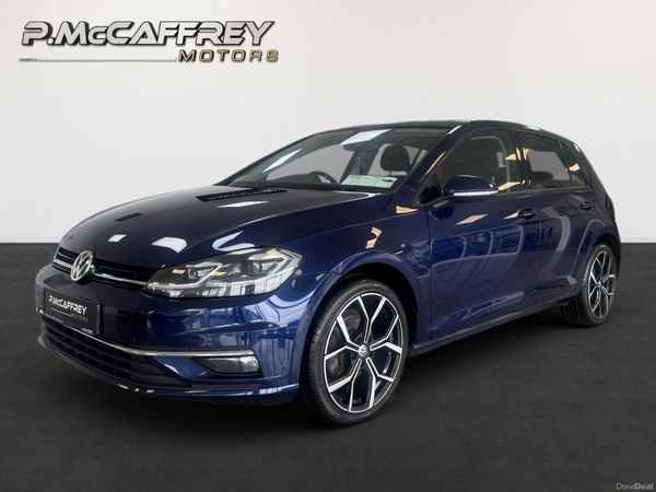 Volkswagen Golf Hatchback, Diesel, 2019, Blue