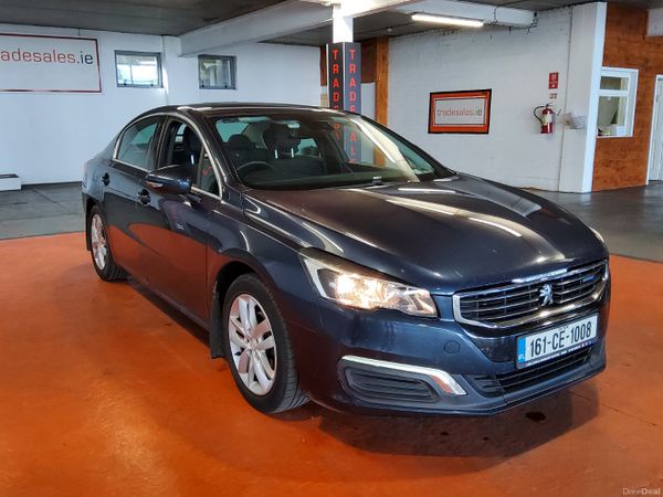 Peugeot 508 Saloon, Diesel, 2016, Blue