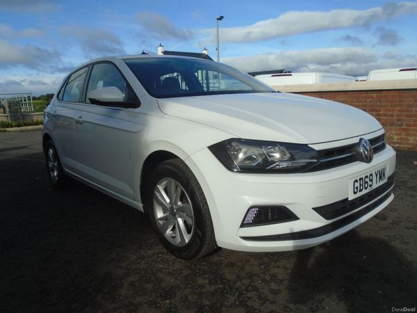 Volkswagen Polo Hatchback, Petrol, 2020, White