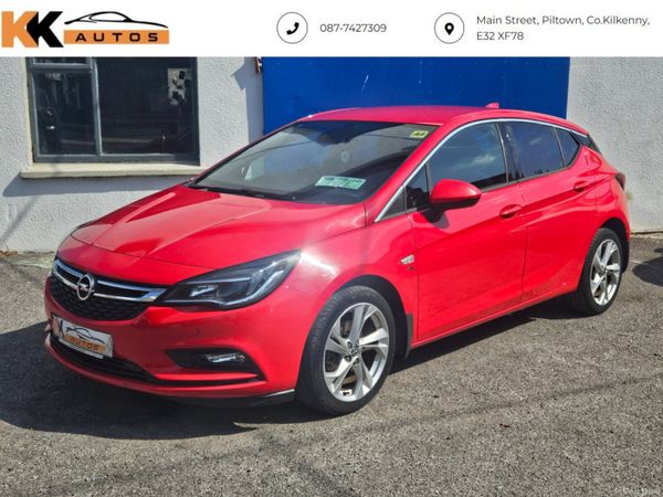 Opel Astra Hatchback, Petrol, 2017, Red