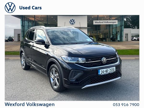 Volkswagen T-Cross SUV, Petrol, 2024, Black