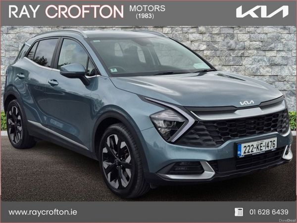 Kia Sportage SUV, Petrol Plug-in Hybrid, 2022, Grey