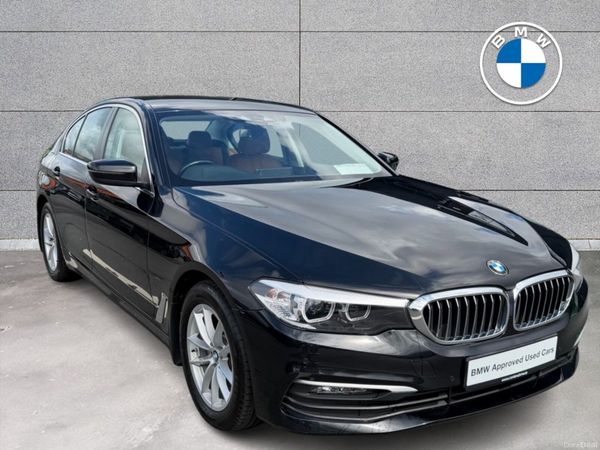 BMW 5-Series Saloon, Diesel, 2020, Black