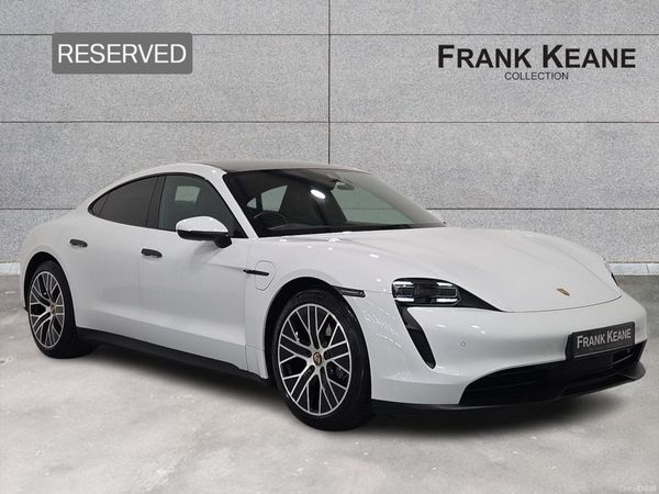 Porsche Taycan Hatchback, Electric, 2022, White