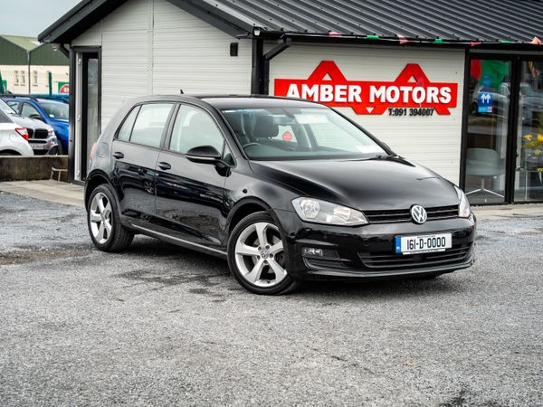 Volkswagen Golf Hatchback, Diesel, 2016, Black