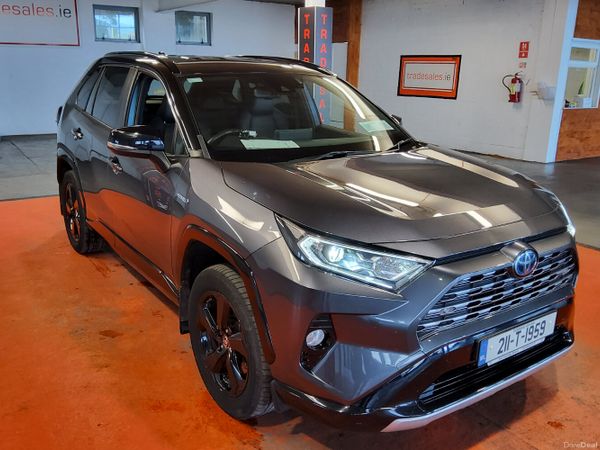 Toyota RAV4 SUV, Petrol Hybrid, 2021, Grey