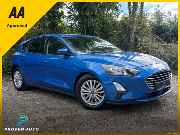 Ford Focus Hatchback, Diesel, 2020, Blue