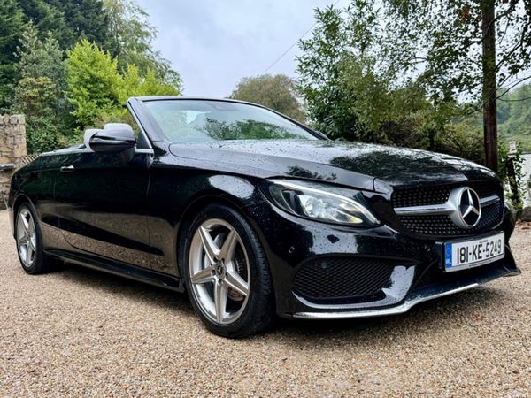 Mercedes-Benz C-Class Convertible, Diesel, 2018, Black