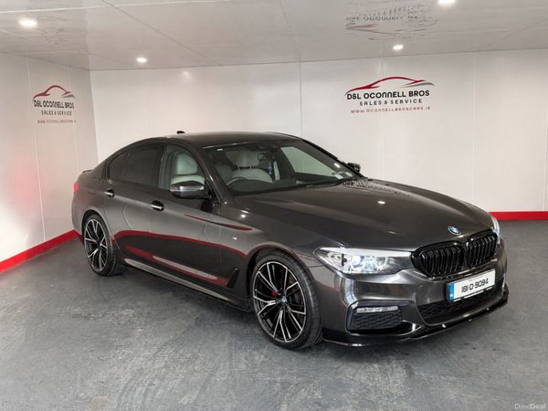 BMW 5-Series Saloon, Diesel, 2018, Grey