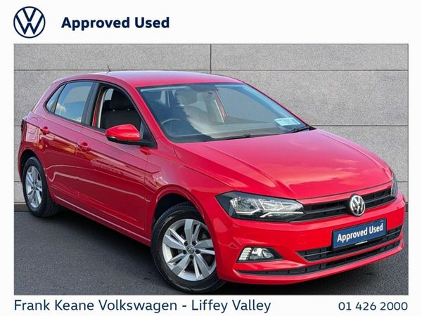 Volkswagen Polo Hatchback, Petrol, 2019, Red