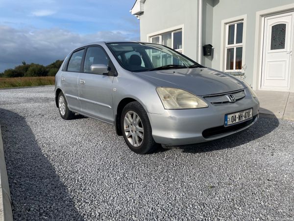 Honda Civic Hatchback, Petrol, 2004, Silver