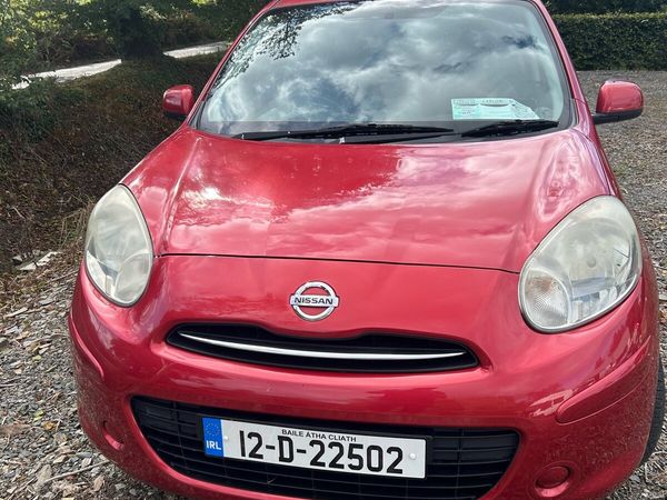 Nissan Micra Hatchback, Petrol, 2012, Red