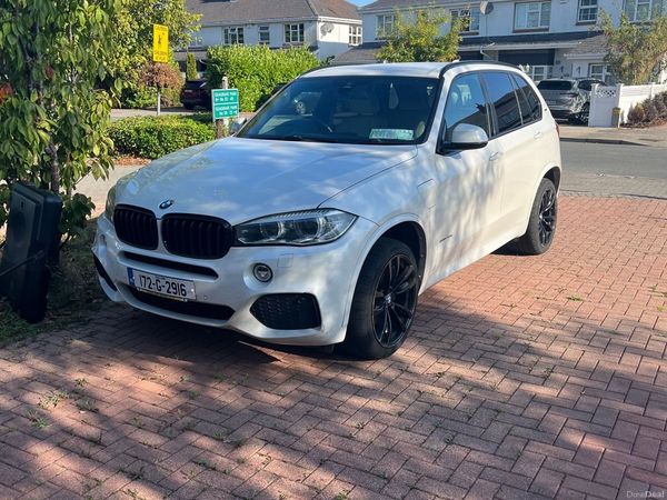 BMW X5 SUV, Petrol Plug-in Hybrid, 2017, White