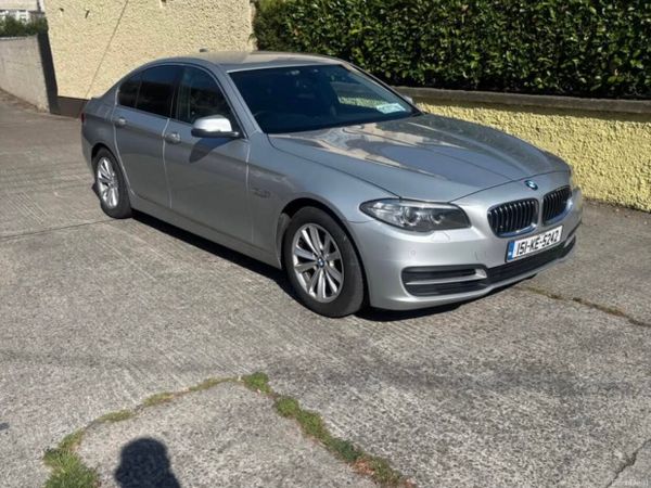 BMW 5-Series Saloon, Diesel, 2015, Silver