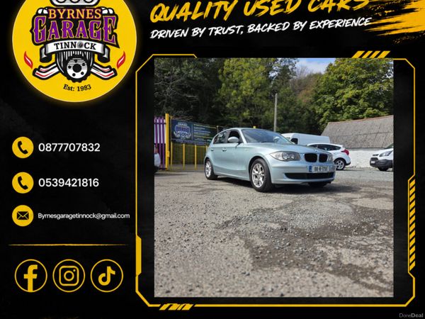 BMW 1-Series Hatchback, Petrol, 2008, Green