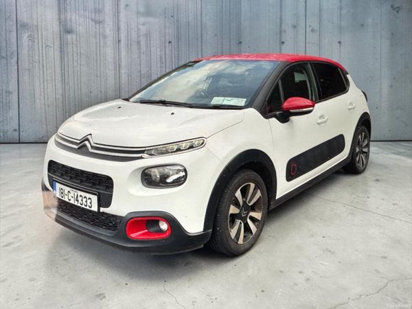 Citroen C3 Hatchback, Petrol, 2018, White