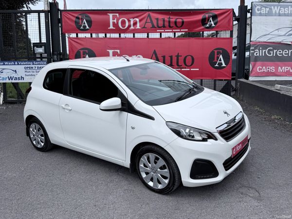 Peugeot 108 Hatchback, Petrol, 2019, White