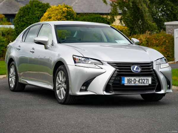 Lexus GS Saloon, Petrol Hybrid, 2016, Silver