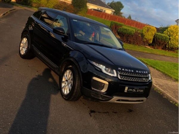 Land Rover Range Rover Evoque SUV, Diesel, 2017, Black