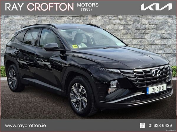 Hyundai Tucson SUV, Petrol Hybrid, 2021, Black