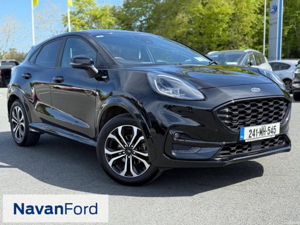 Ford Puma SUV, Petrol Hybrid, 2024, Black