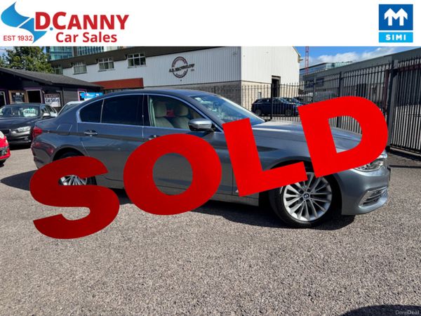 BMW 5-Series Saloon, Petrol, 2019, Grey