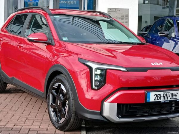 Kia Stonic Estate, Petrol Hybrid, 2026, Red