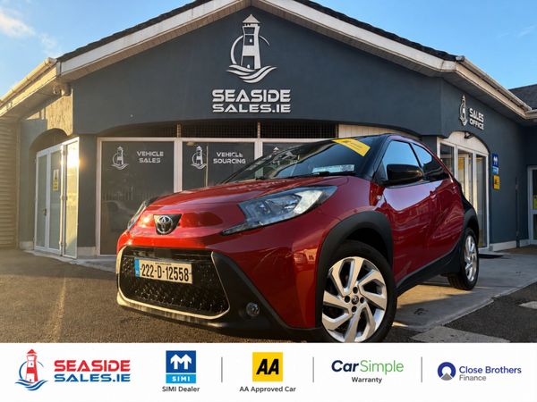 Toyota Aygo Hatchback, Petrol, 2022, Red