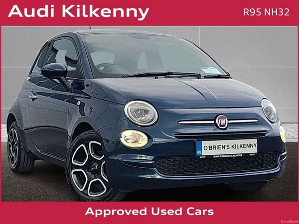 Fiat 500 Hatchback, Petrol, 2023, Blue