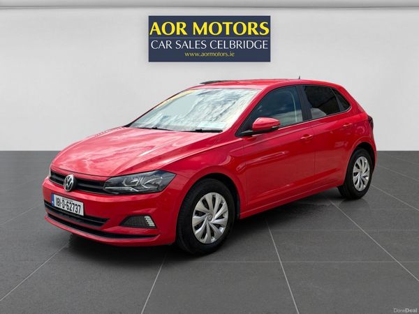 Volkswagen Polo Hatchback, Petrol, 2018, Red