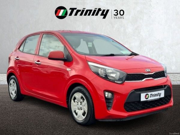 Kia Picanto Hatchback, Petrol, 2020, Red