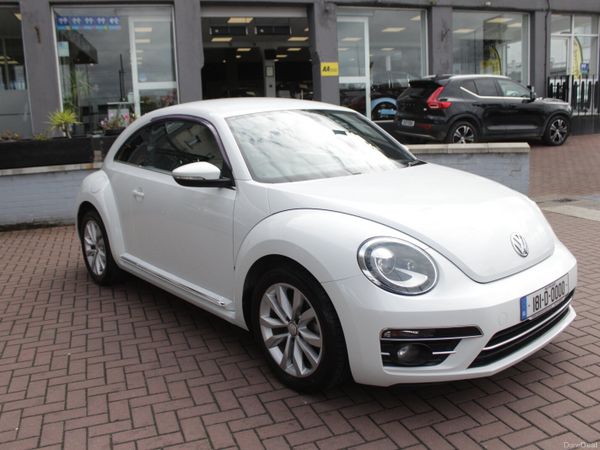 Volkswagen Beetle Hatchback, Petrol, 2018, White