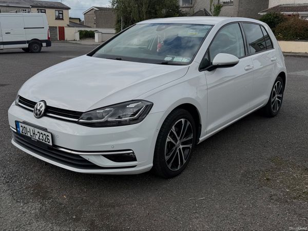 Volkswagen Golf Hatchback, Diesel, 2020, White