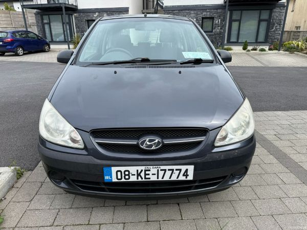 Hyundai Getz Hatchback, Petrol, 2008, Grey