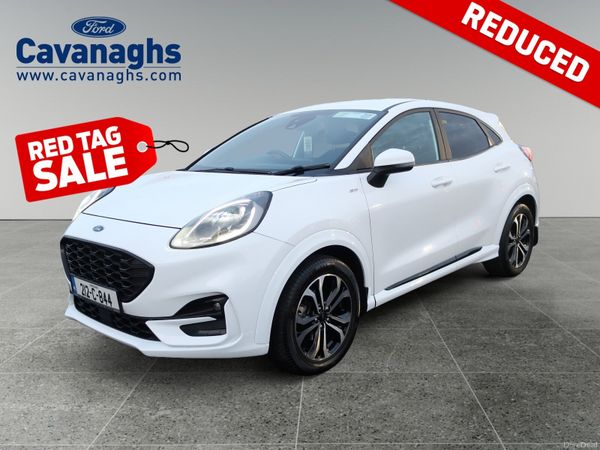 Ford Puma MPV, Petrol Hybrid, 2021, White