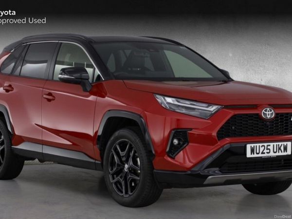 Toyota RAV4 SUV, Petrol Hybrid, 2025, Red