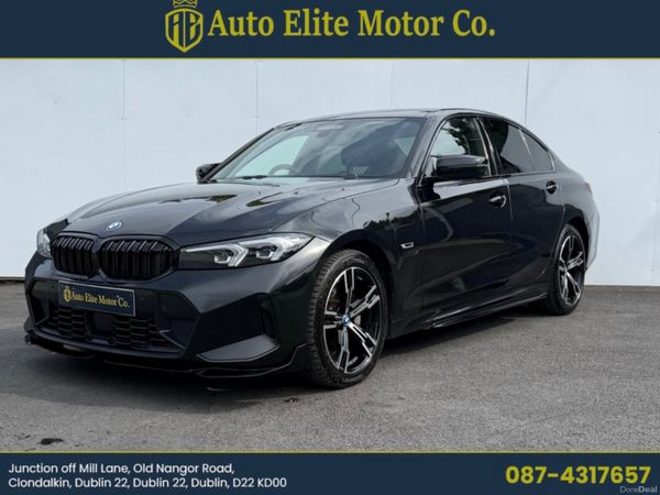 BMW 3-Series Saloon, Petrol Hybrid, 2023, Black