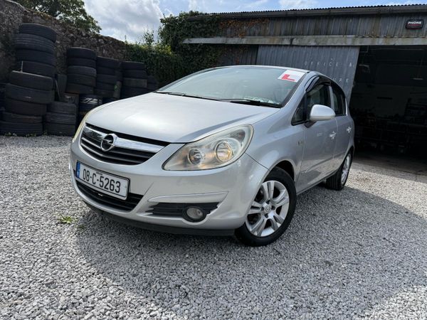 Opel Corsa Hatchback, Petrol, 2008, Silver