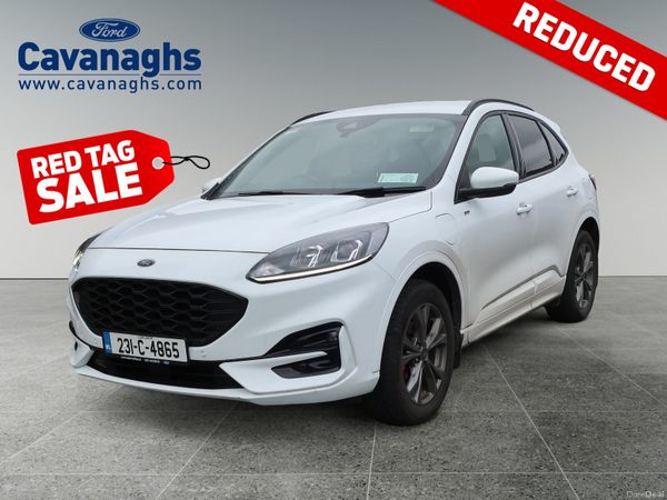 Ford Kuga SUV, Petrol Plug-in Hybrid, 2023, White