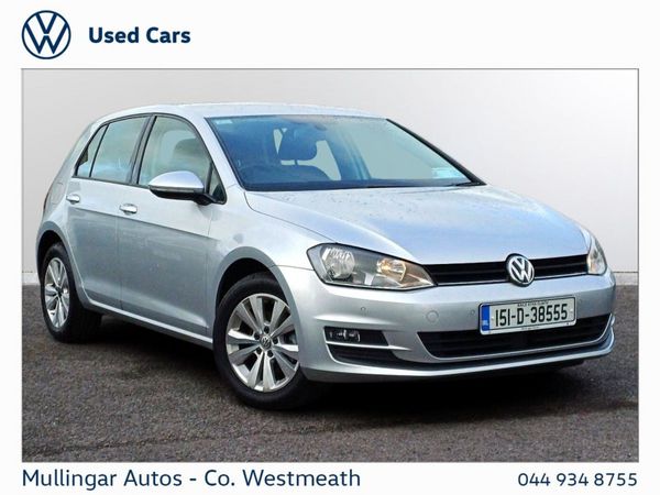 Volkswagen Golf Hatchback, Diesel, 2015, Silver
