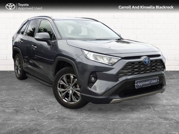 Toyota RAV4 SUV, Petrol Hybrid, 2023, Grey