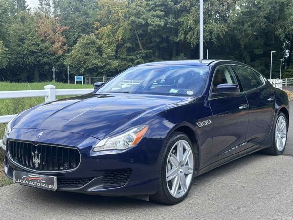Maserati Quattroporte Saloon, Diesel, 2014, Blue