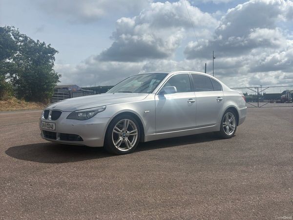 BMW 5-Series Saloon, Diesel, 2008, Silver